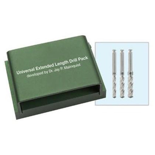 Universal Extended Length Drill Pack, Set of 3 - Avtec Dental