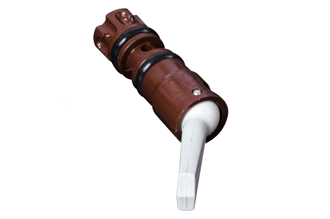 Toggle Valve Replacement Cartridge, Momentary, 2-Way, Normally Closed, Brown w/ Gray Toggle - DCI 7911 - Avtec Dental