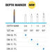 Avtec Dental - Depth Marker Diamonds - Maverick Rotary™