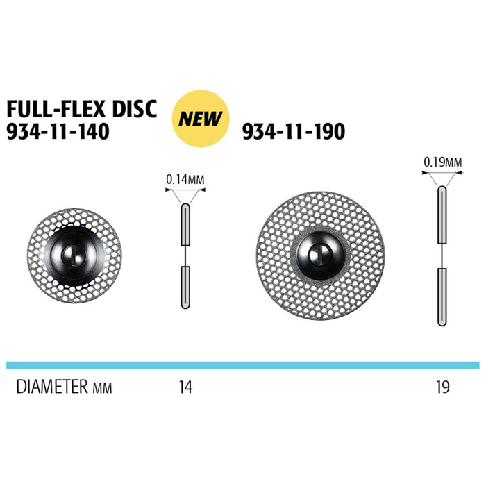 Avtec Dental - 934-11-140 Full-Flex Mesh Diamond Disc - Maverick Rotary™  Edit alt text