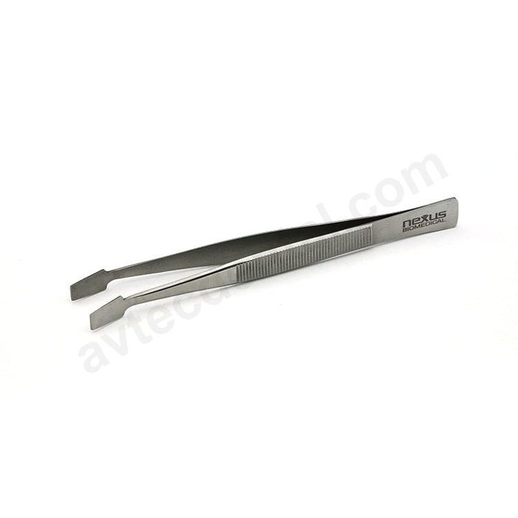 Paddle Tips Membrane Forceps, Paddle Tip, 150mm | Avtec Dental