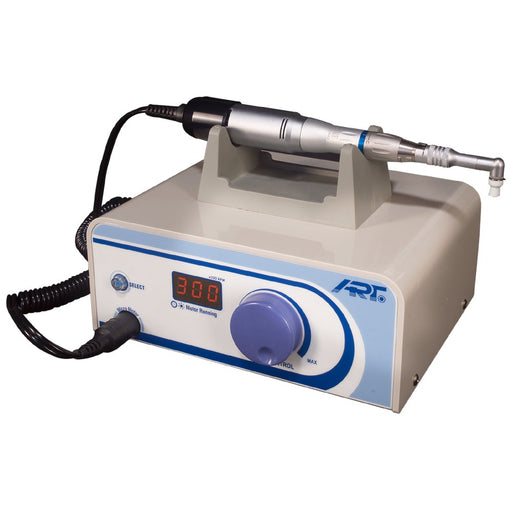ART-PL3 polisher unit w/ micro-motor, straight nose cone, and prophy head - Avtec Dental