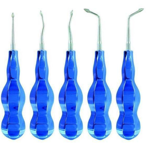 Blue Line Extraction Elevator Kit - Avtec Dental