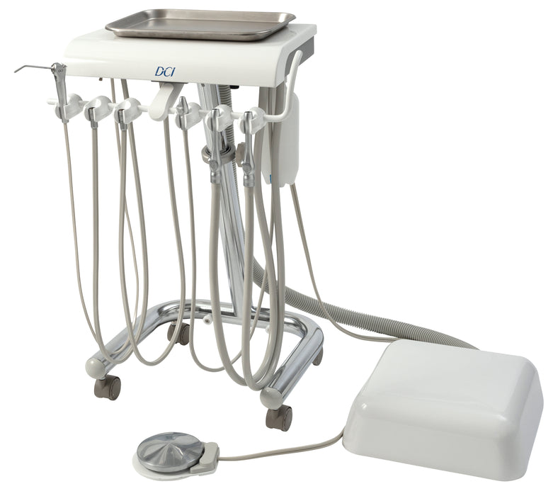 Reliance Manual Control Cart for 2 HP w/Premium Vacuum - R4240 - Avtec Dental